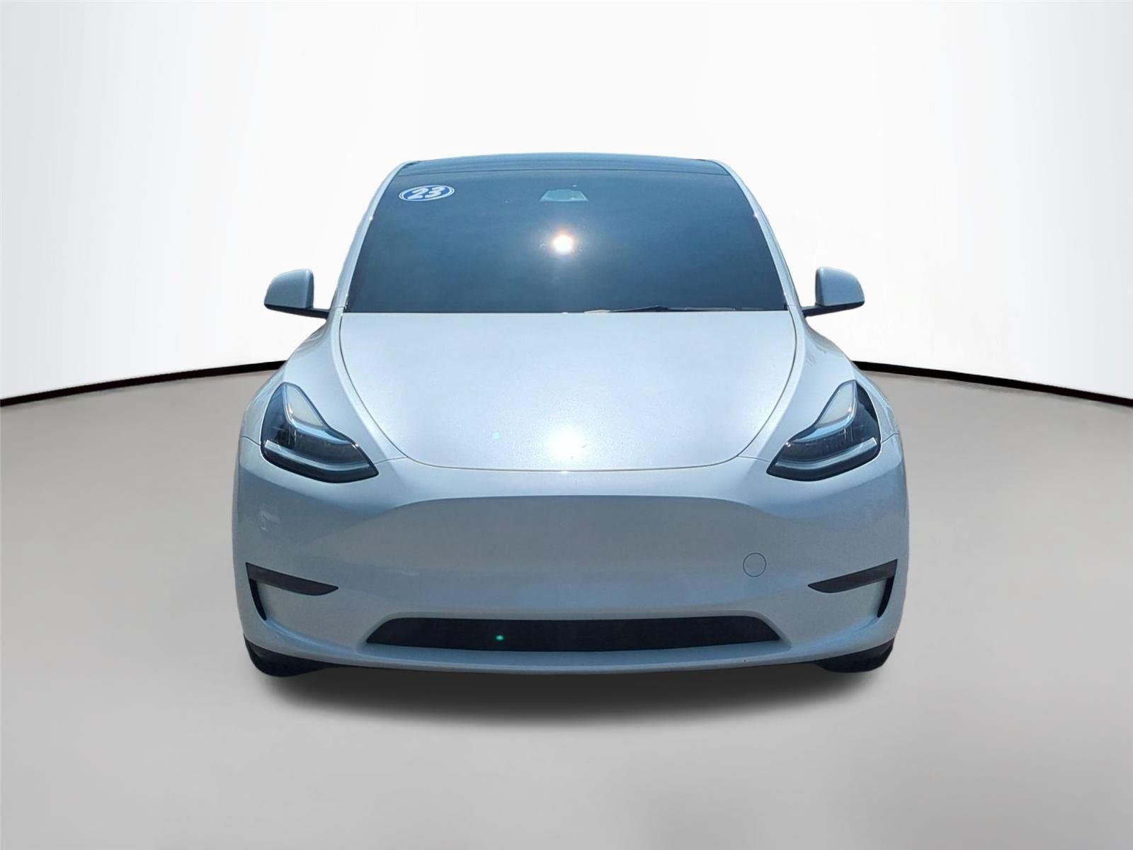 Used 2023 Pearl White Multi-Coat Tesla Long Range image 8