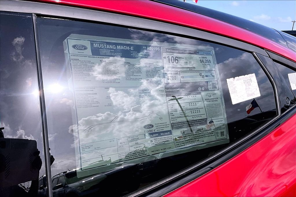 New 2024 Ford Mustang Mach-E Premium 4D Sport Utility