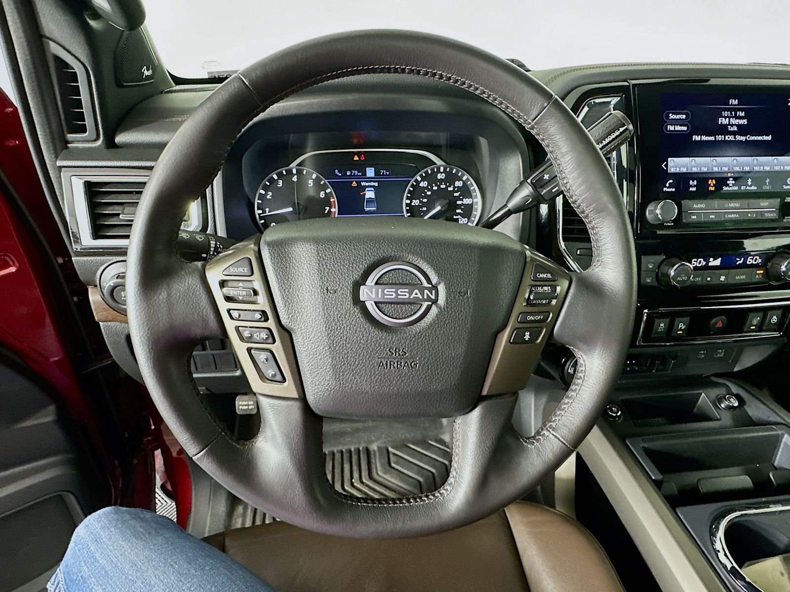 Used 2023 Cardinal Red Metallic Nissan Platinum Reserve image 10