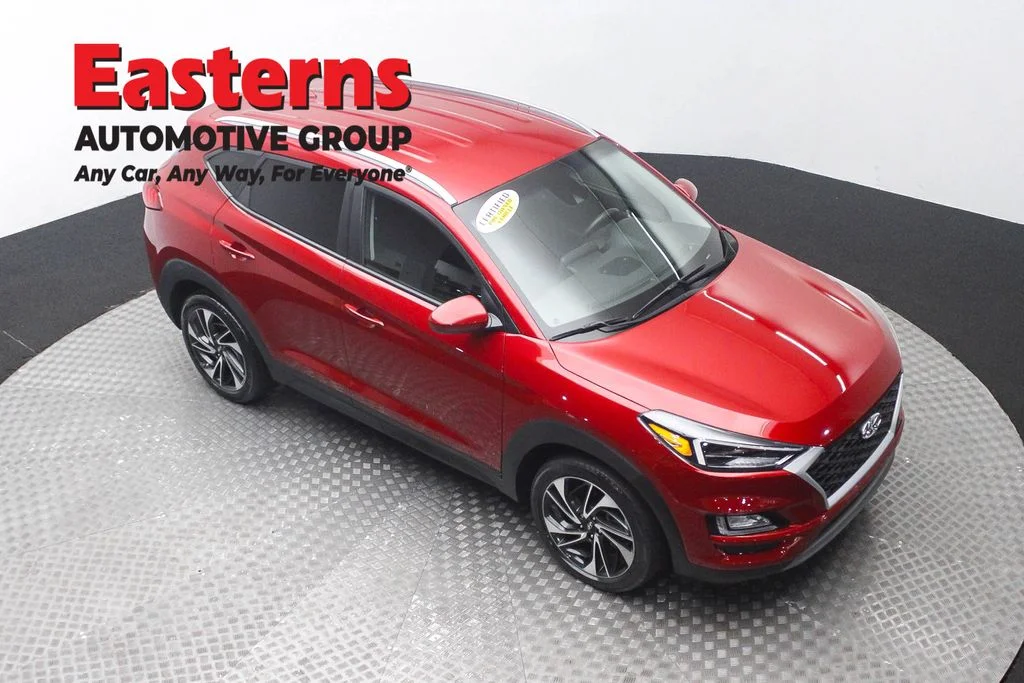 Used 2021 Red Hyundai Sport image 3