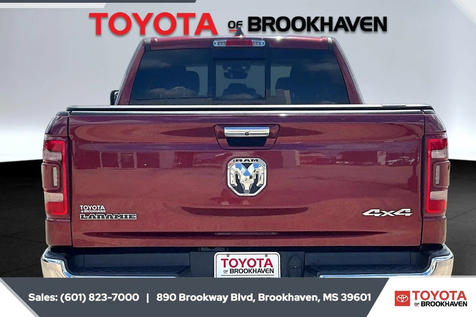 Used 2020 Delmonico Red Pearlcoat Ram Laramie image 4