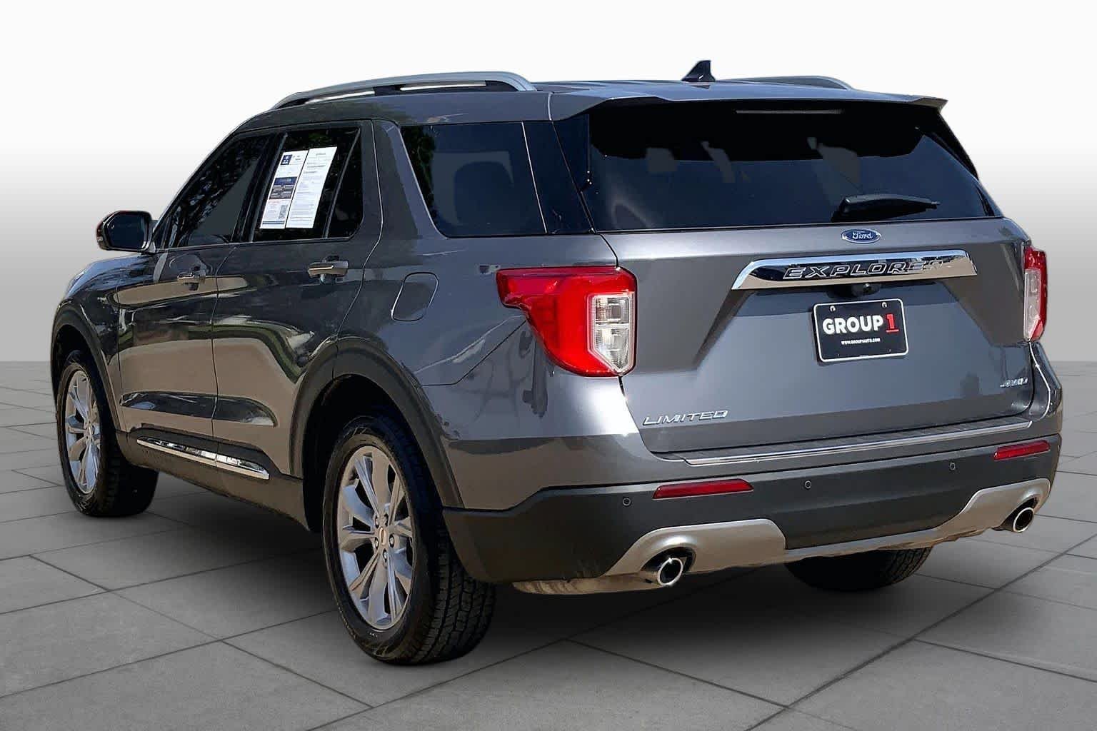 Used 2021 Carbonized Gray Metallic Ford Limited image 12