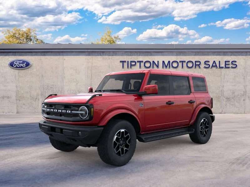 New 2026 Ruby Red Metallic Tinted Clearcoat Ford Outer Banks® image 1