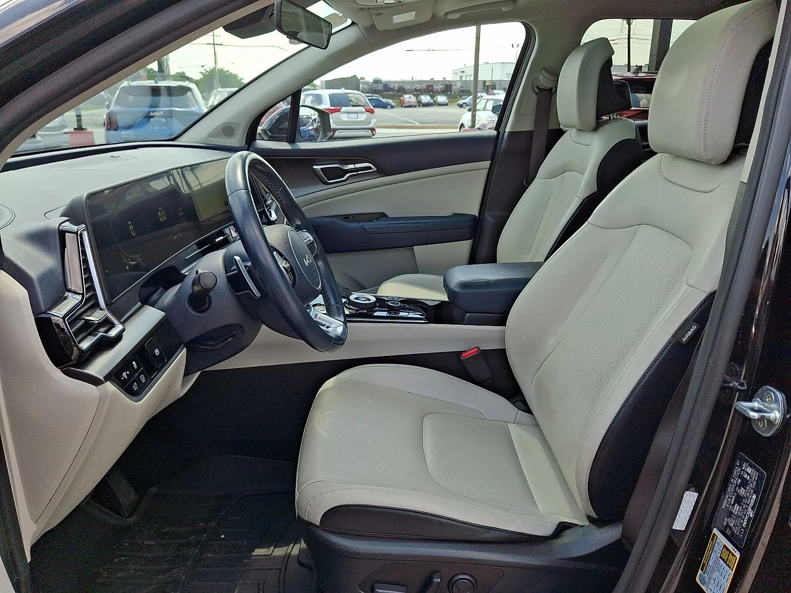 Used 2023 Black Kia EX image 14
