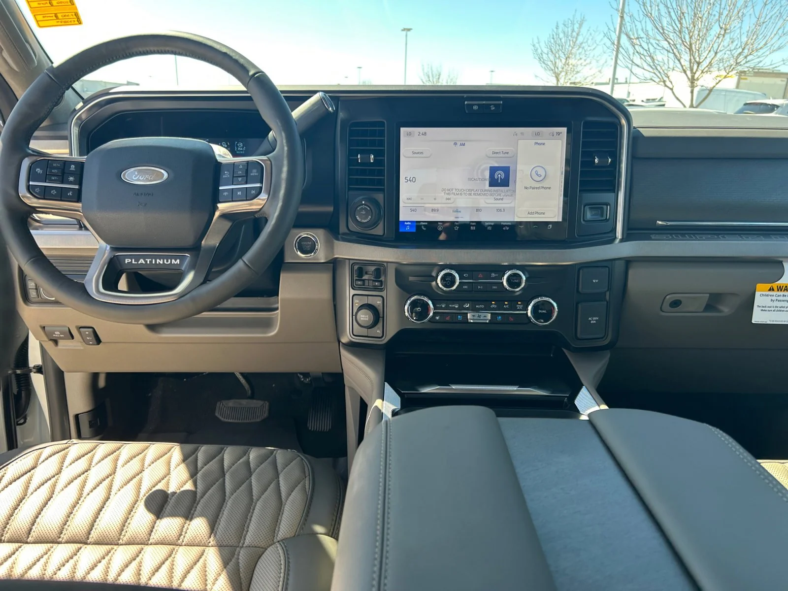 New 2026 Star White Metallic Tri-Coat Ford Platinum image 21