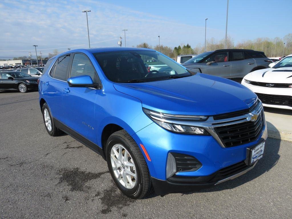 Used 2024 Riptide Blue Chevrolet LT image 2