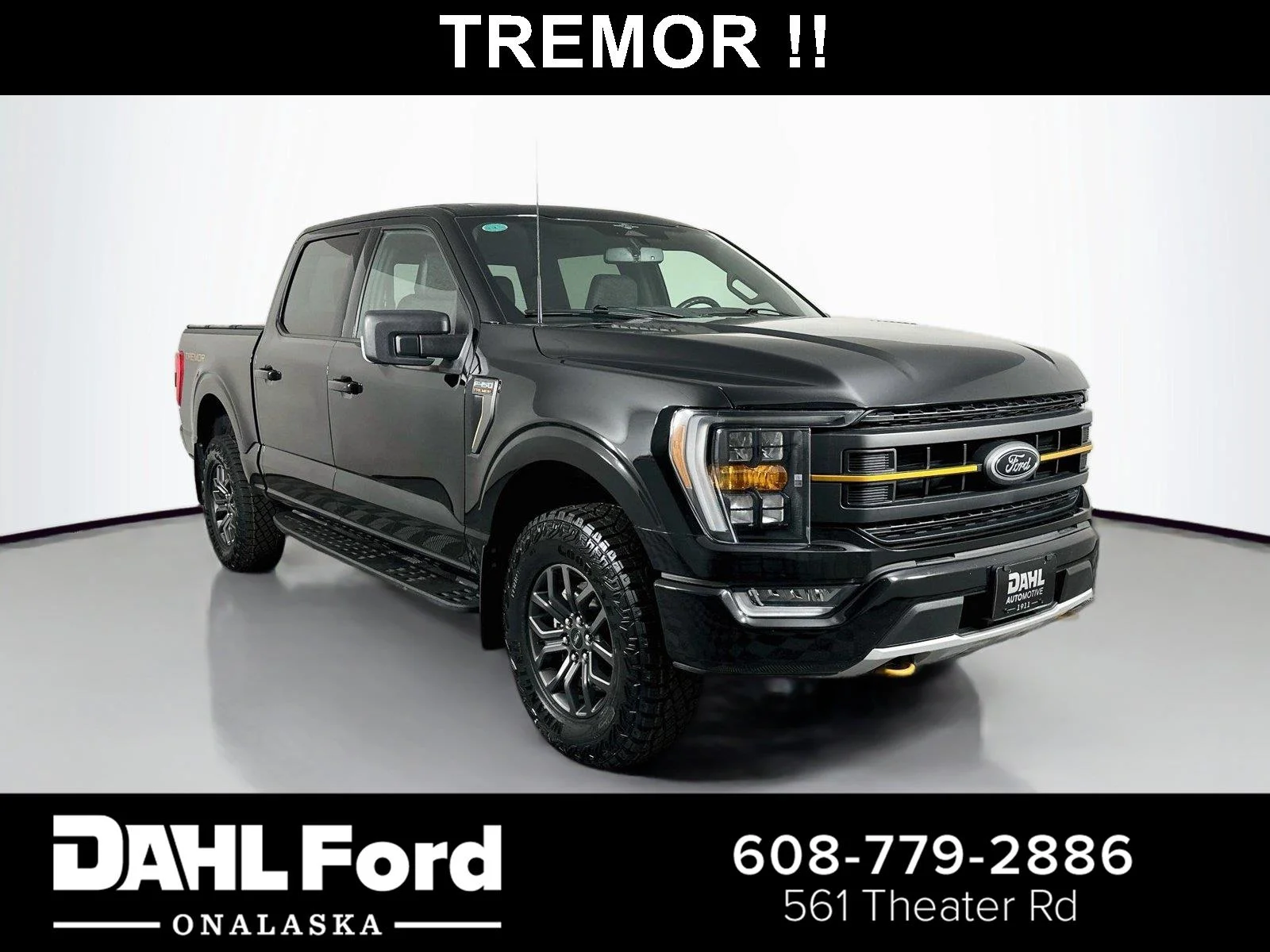 Used 2023 Agate Black Ford Tremor image 1