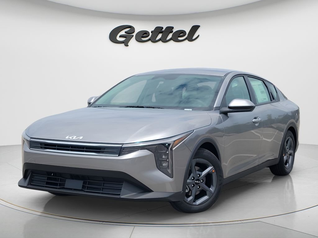 Gray (Steel) 2026 Kia K4 LXS FWD Sedan Front-Wheel Drive Continuously Variable Transmission