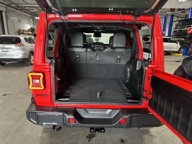 Certified Used 2021 Red Jeep Unlimited Sahara Altitude image 25