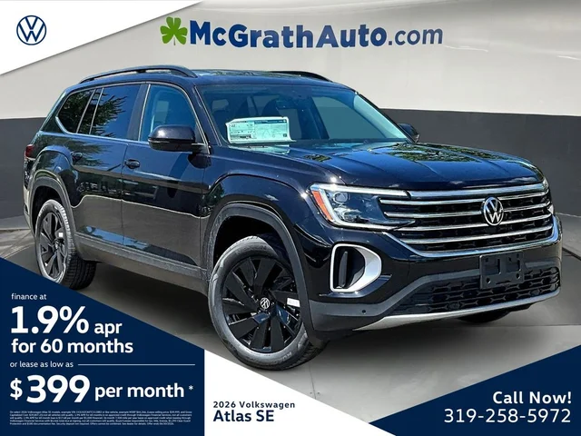2026 Volkswagen Atlas 2.0T SE w/Technology