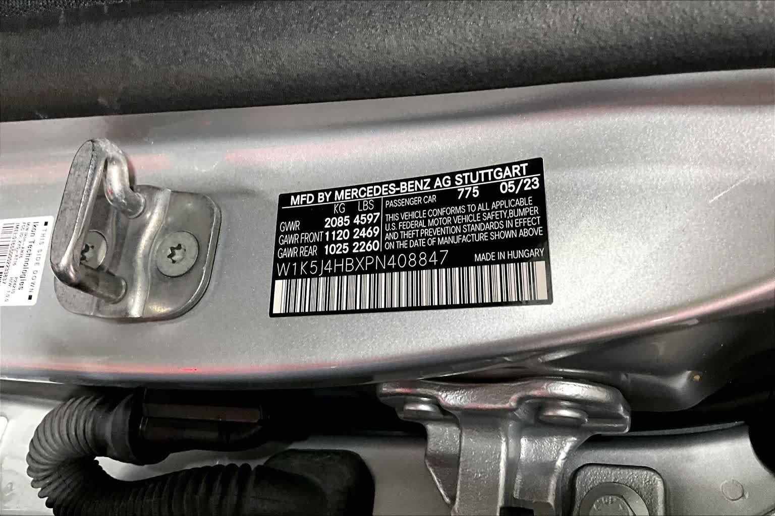 Used 2023 Iridium Silver Metallic Mercedes-Benz CLA 250 image 31