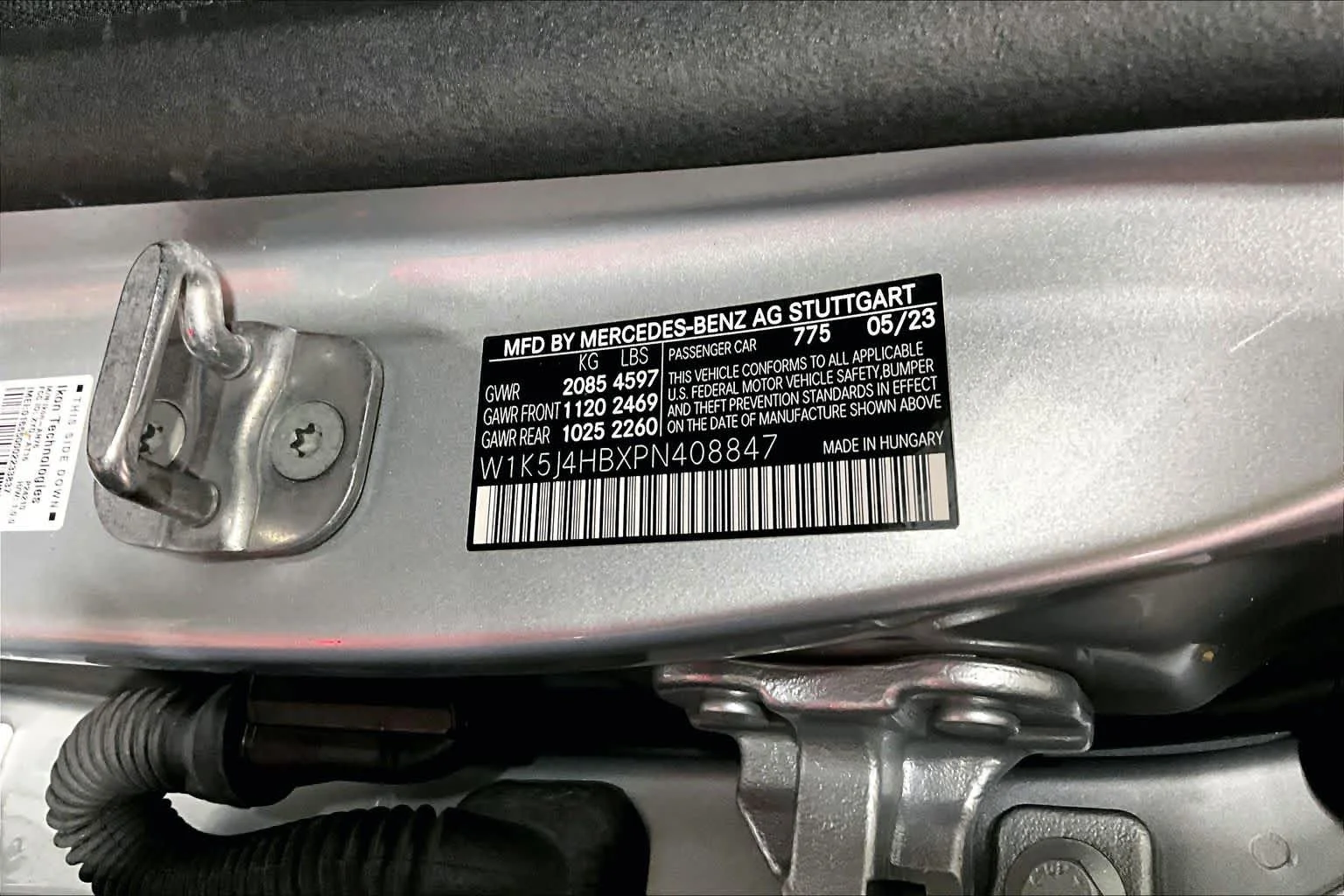 Used 2023 Iridium Silver Metallic Mercedes-Benz CLA 250 image 31
