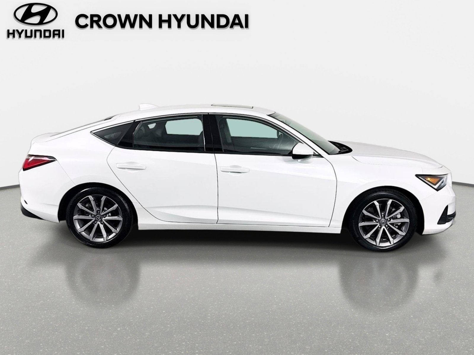 Used 2023 Platinum White Acura Base image 4