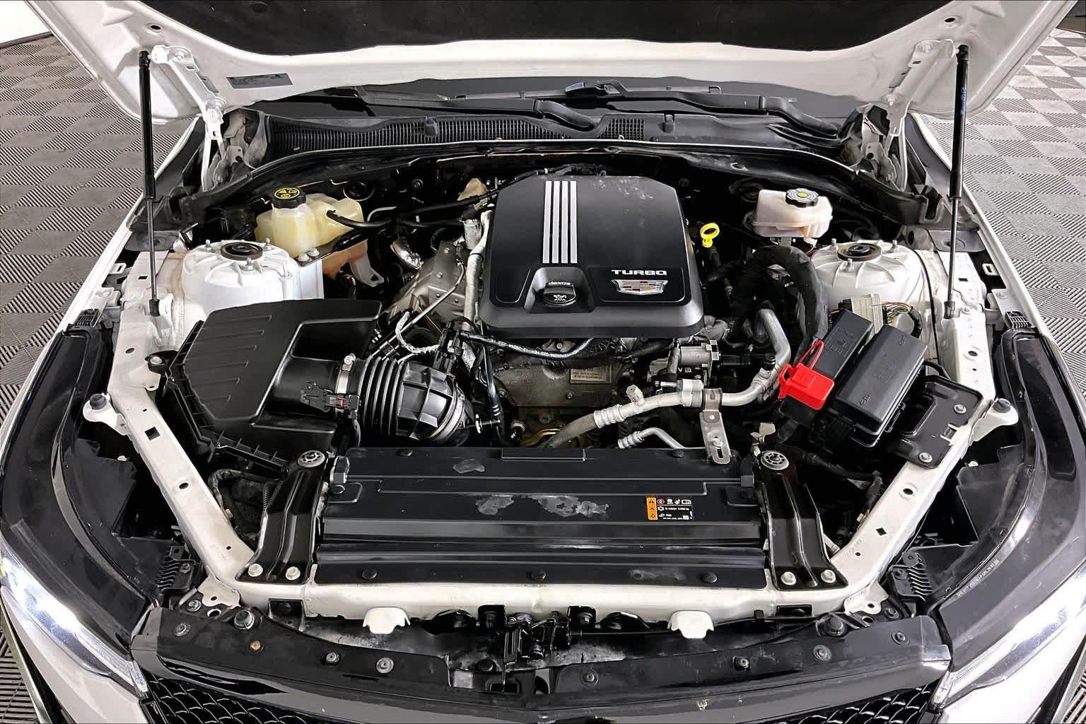 Used 2022 Summit White Cadillac Sport image 28