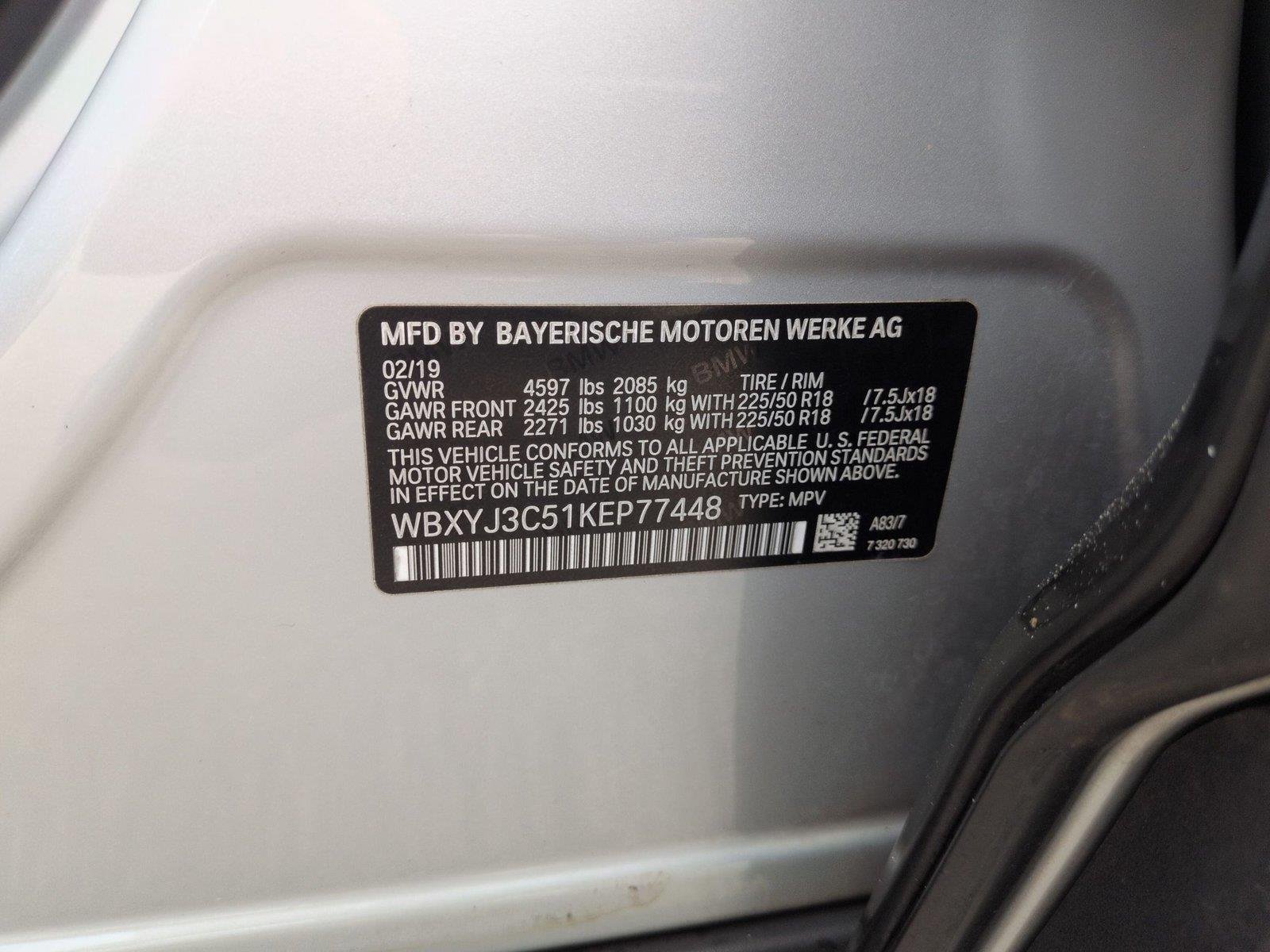 Used 2019 Glacier Silver Metallic BMW sDrive28i image 42