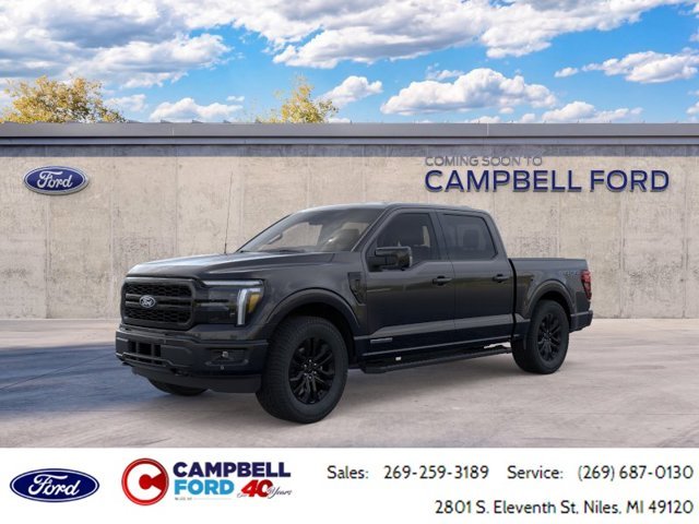 New 2026 Agate Black Metallic Ford Lariat® image 1