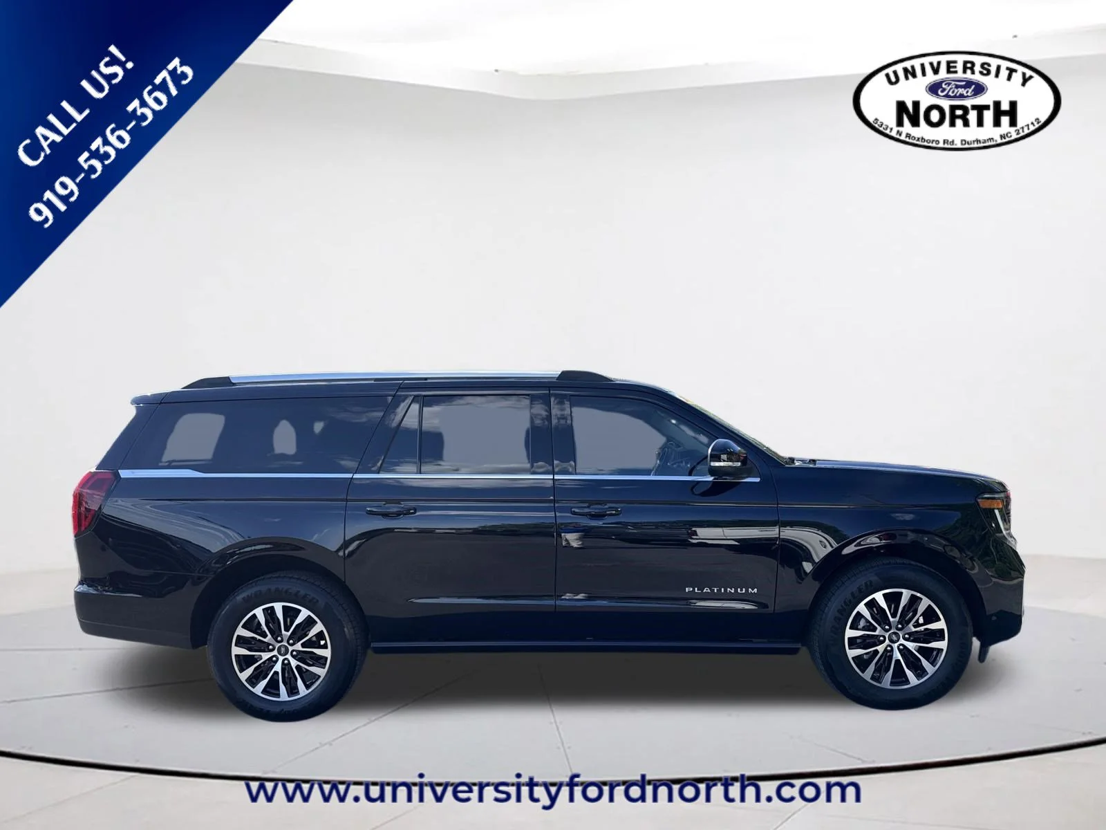 Used 2025 Agate Black Metallic Ford Platinum image 8
