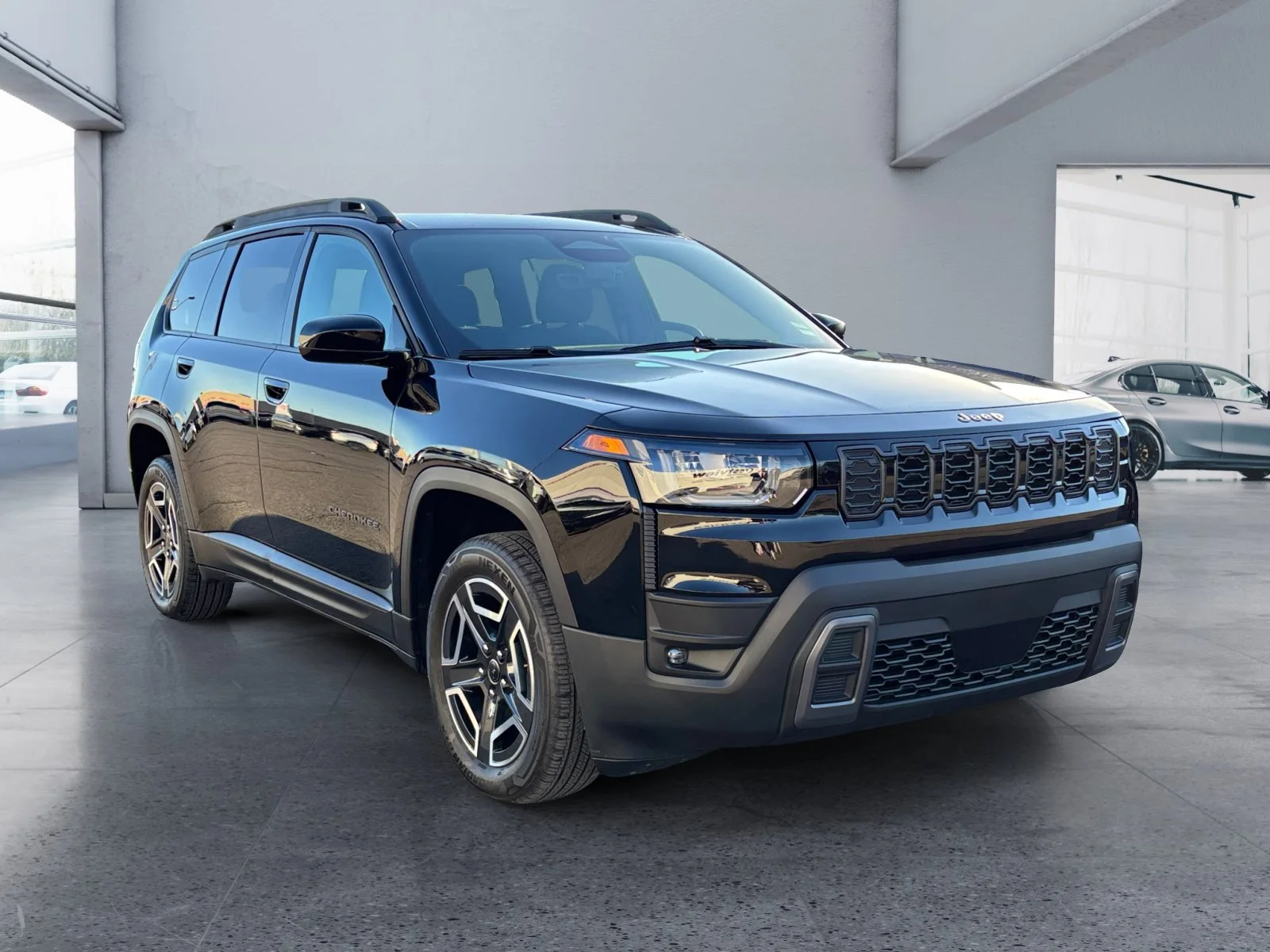 New 2026 Diamond Black Crystal Pearl Jeep Laredo image 7