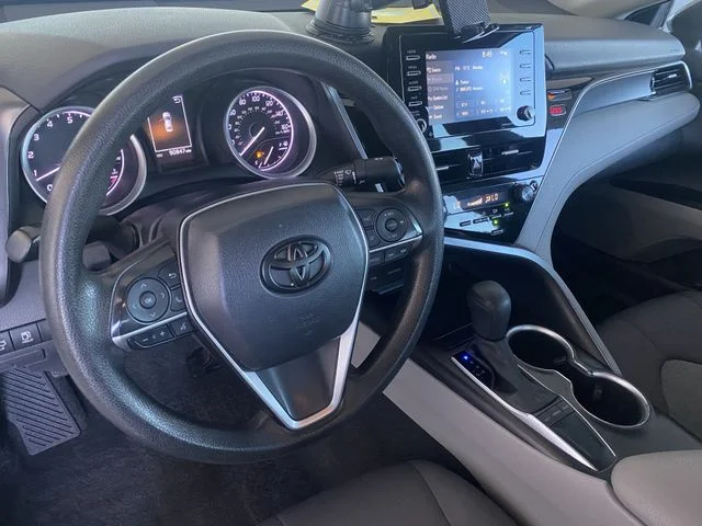 Used 2023 Celestial Silver Metallic Toyota LE image 18