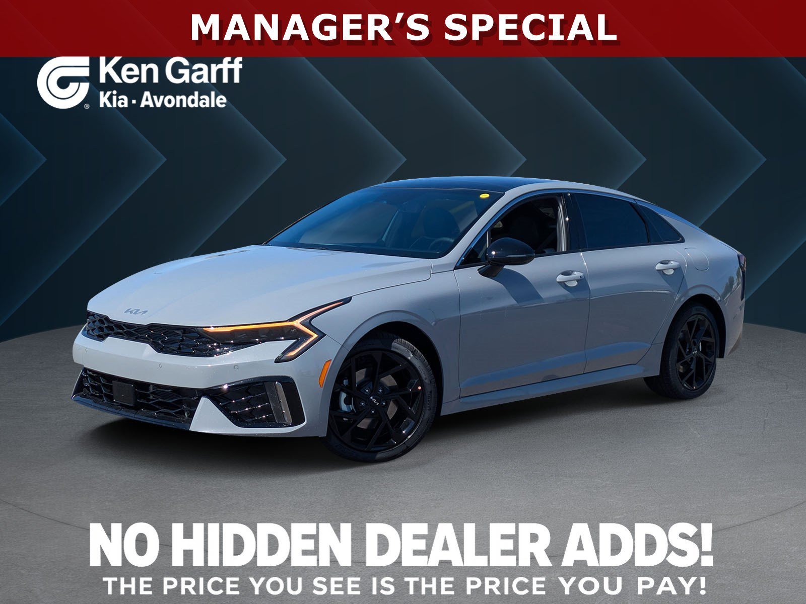 New 2026 Wolf Gray Kia GT-Line AWD image 1