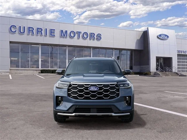 New 2027 Vapor Blue Metallic Ford Platinum image 3