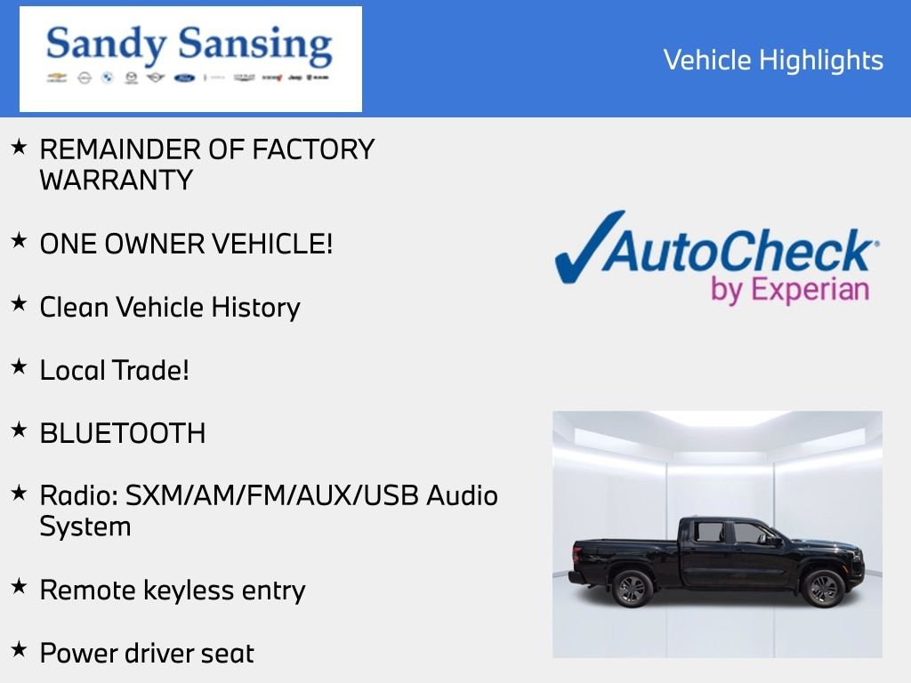 Used 2025 Black Nissan SV image 8