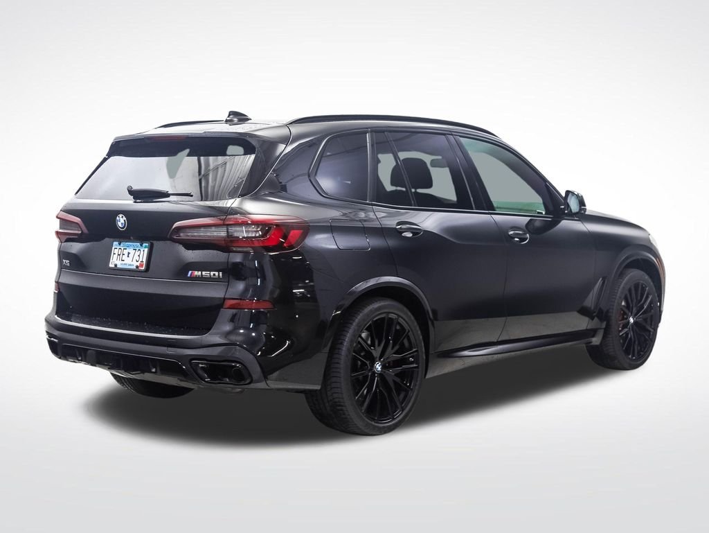 Used 2021 Black Sapphire Metallic BMW M50i image 5