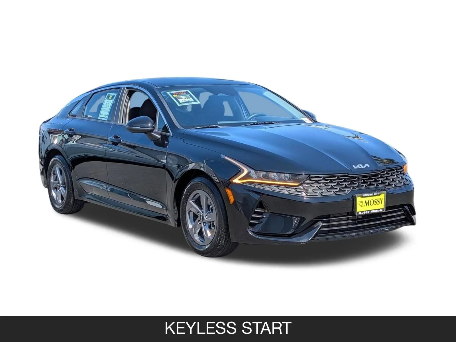 Used 2023 Ebony Black Kia LXS image 2