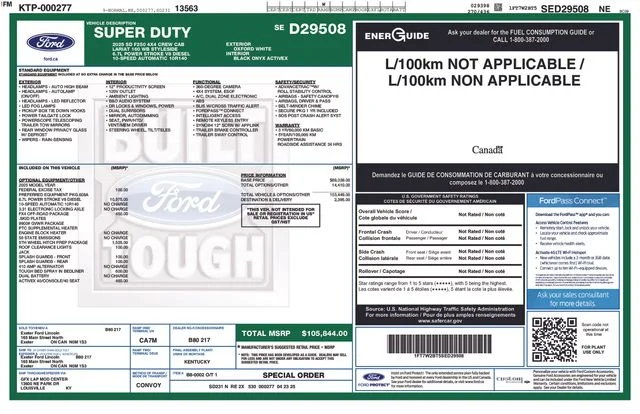 Certified Used 2025 Oxford White Ford Lariat image 40