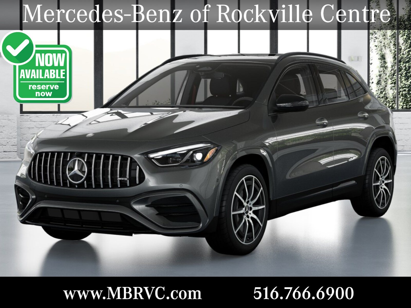 New 2026 Mountain Grey Metallic Mercedes-Benz AMG® GLA 35 image 1