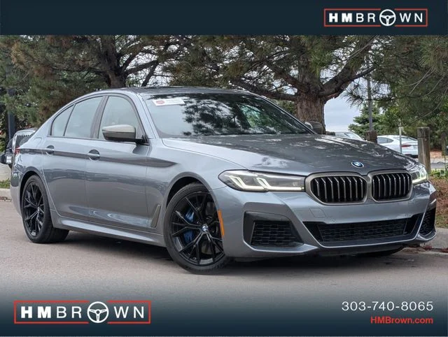 2021 BMW 5 Series M550i xDrive Sedan's photo