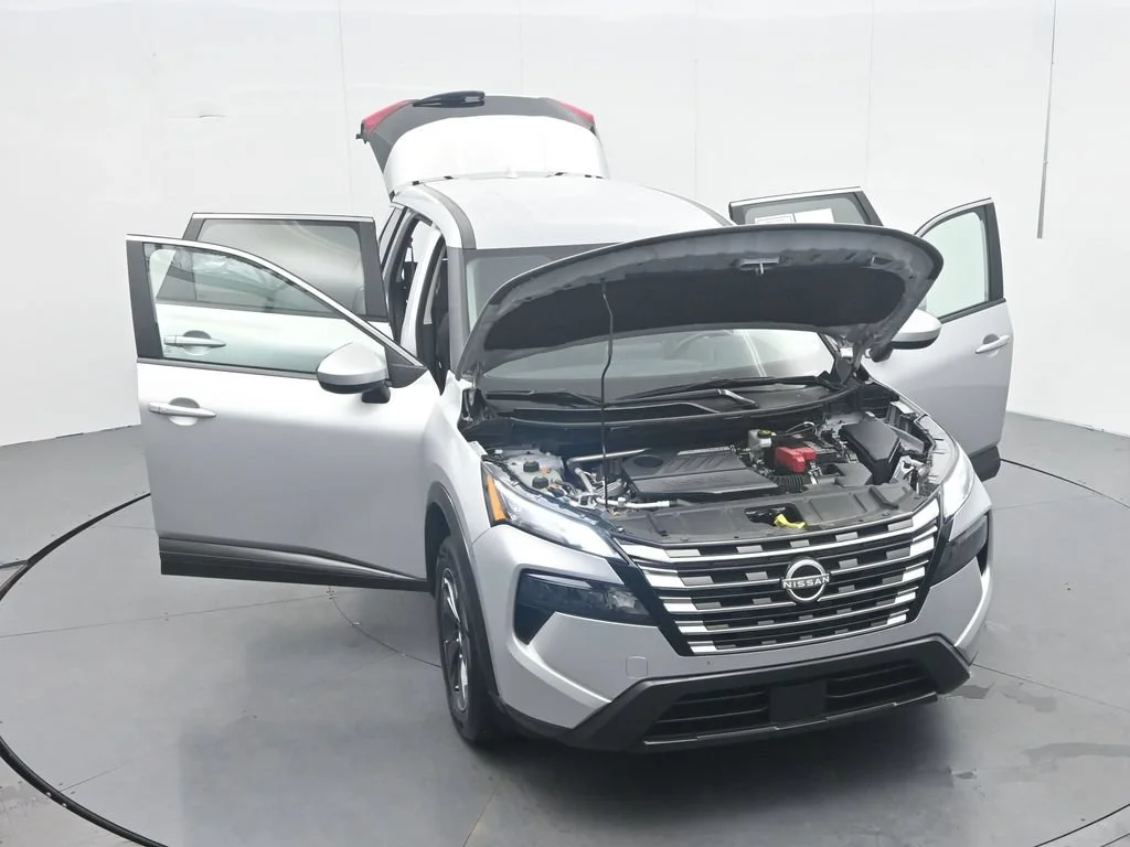 Certified Used 2025 Brilliant Silver Metallic Nissan SV image 48