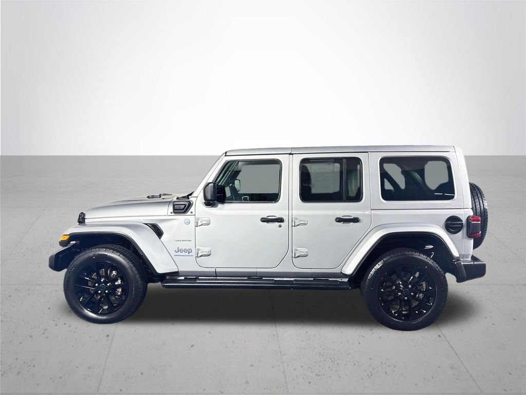 Certified Used 2024 Silver Jeep Sahara 4xe image 10