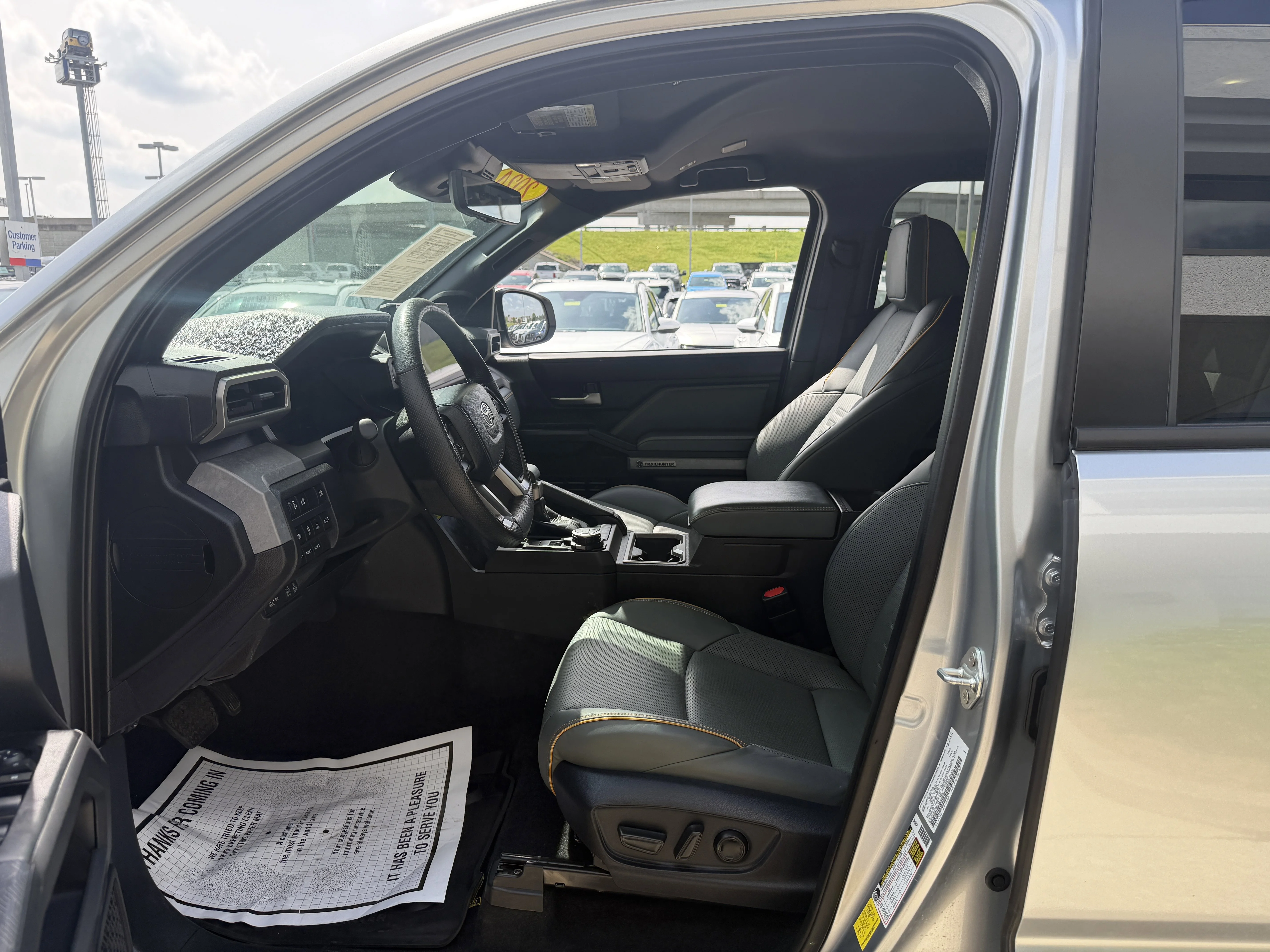 Used 2024 Celestial Silver Metallic Toyota Trailhunter Hybrid image 36