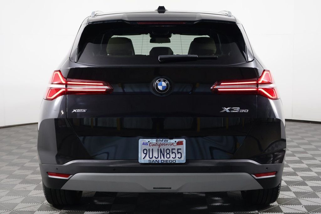 Used 2025 Black Sapphire Metallic BMW 30 xDrive image 5