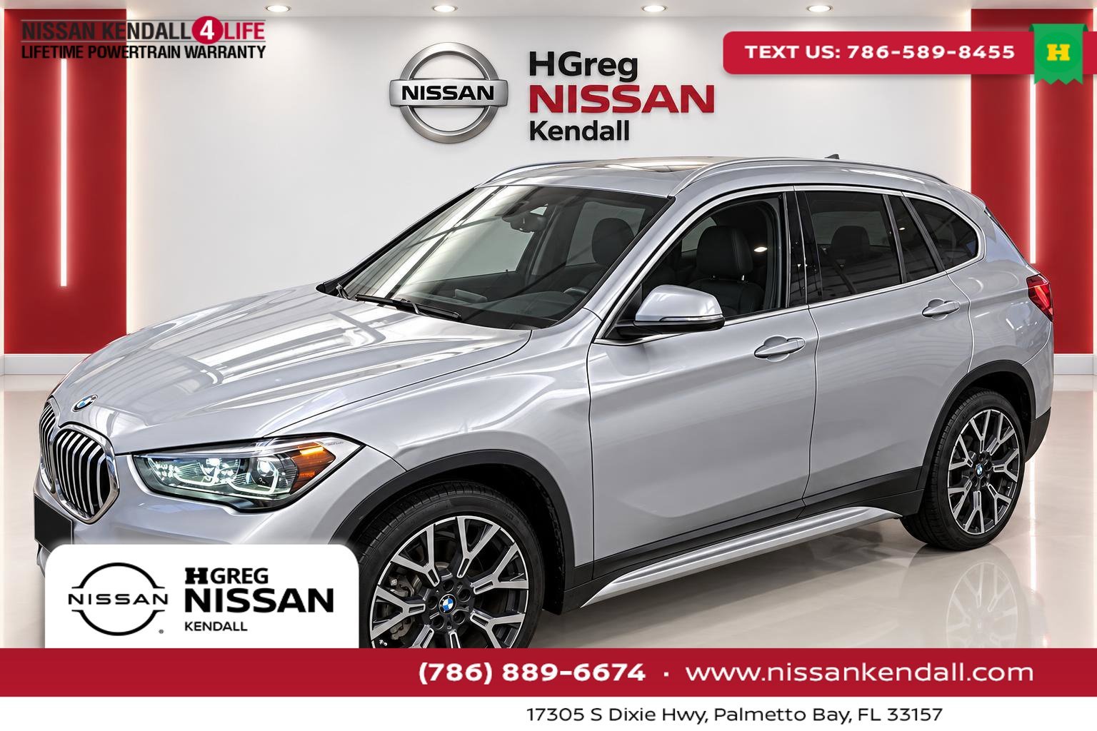 Used 2021 Silver BMW sDrive28i image 1