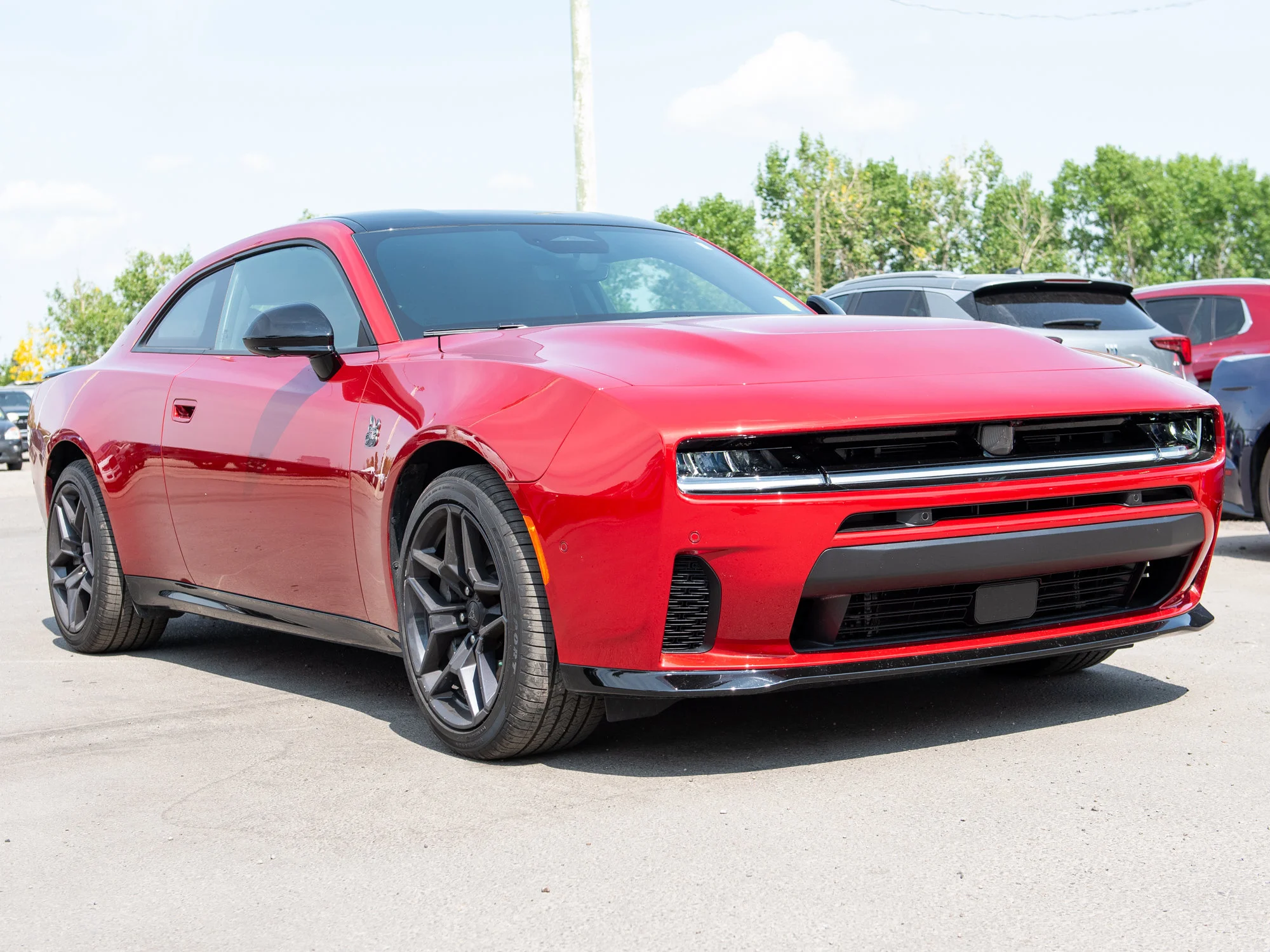 Used 2026 Red Dodge Scat Pack Plus* AWD | 510 HP Hurricane Twin Turbo | Heated & Ventilated Seats | Head-Up Display | image 2
