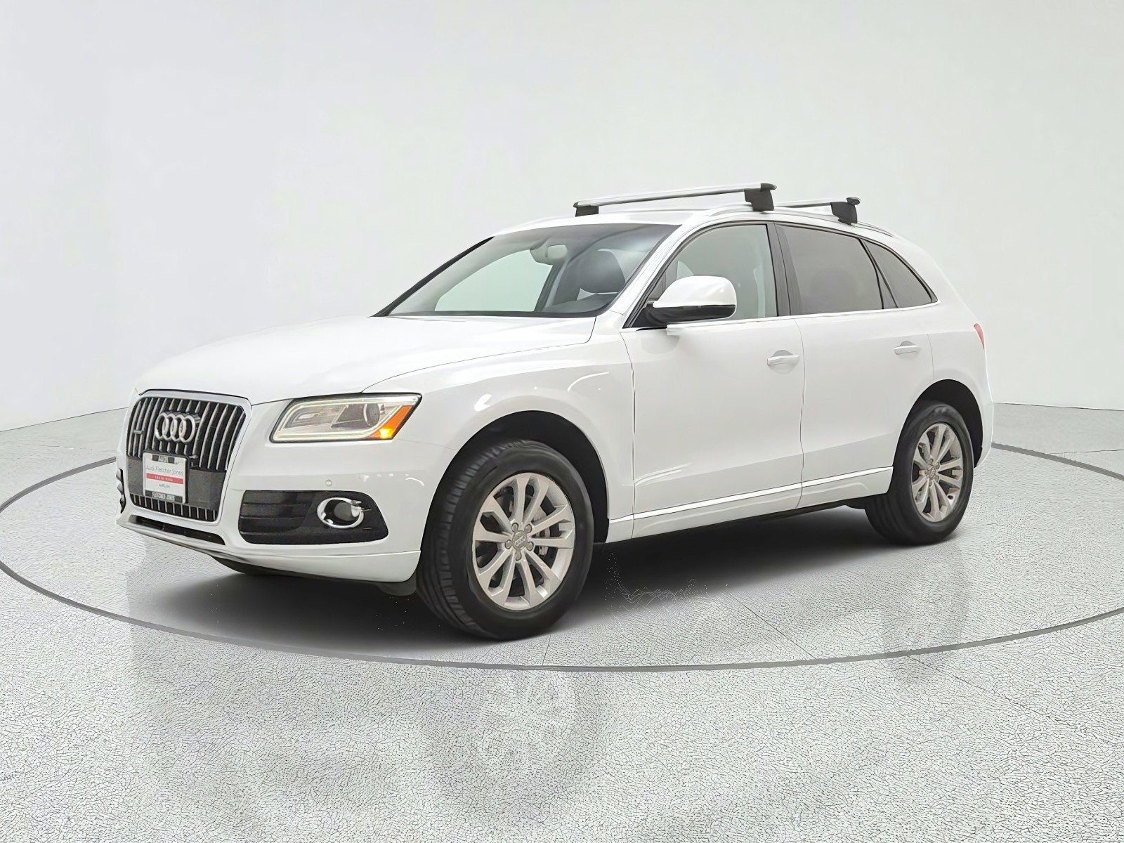 Used 2016 Glacier White Metallic Audi quattro 4dr 2.0T Premium Plus image 1