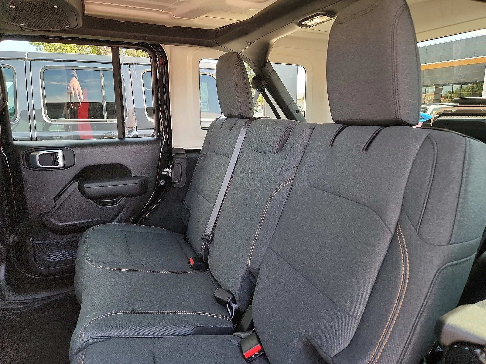 New 2027 Black Clear-Coat Paint Jeep 4-DOOR SPORT image 8