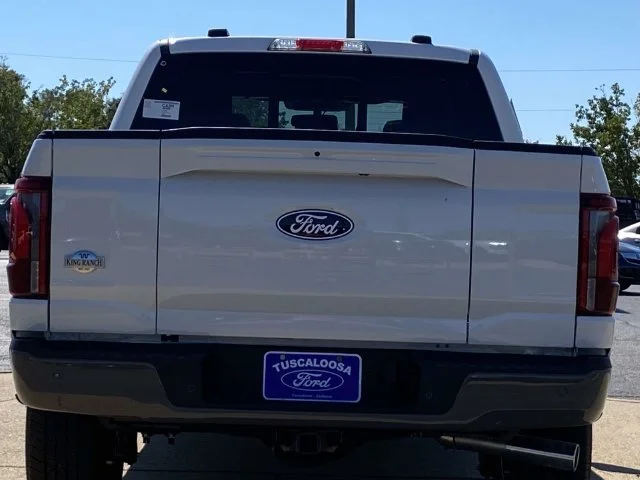 New 2026 Star White Metallic Tri-Coat Ford King Ranch image 4