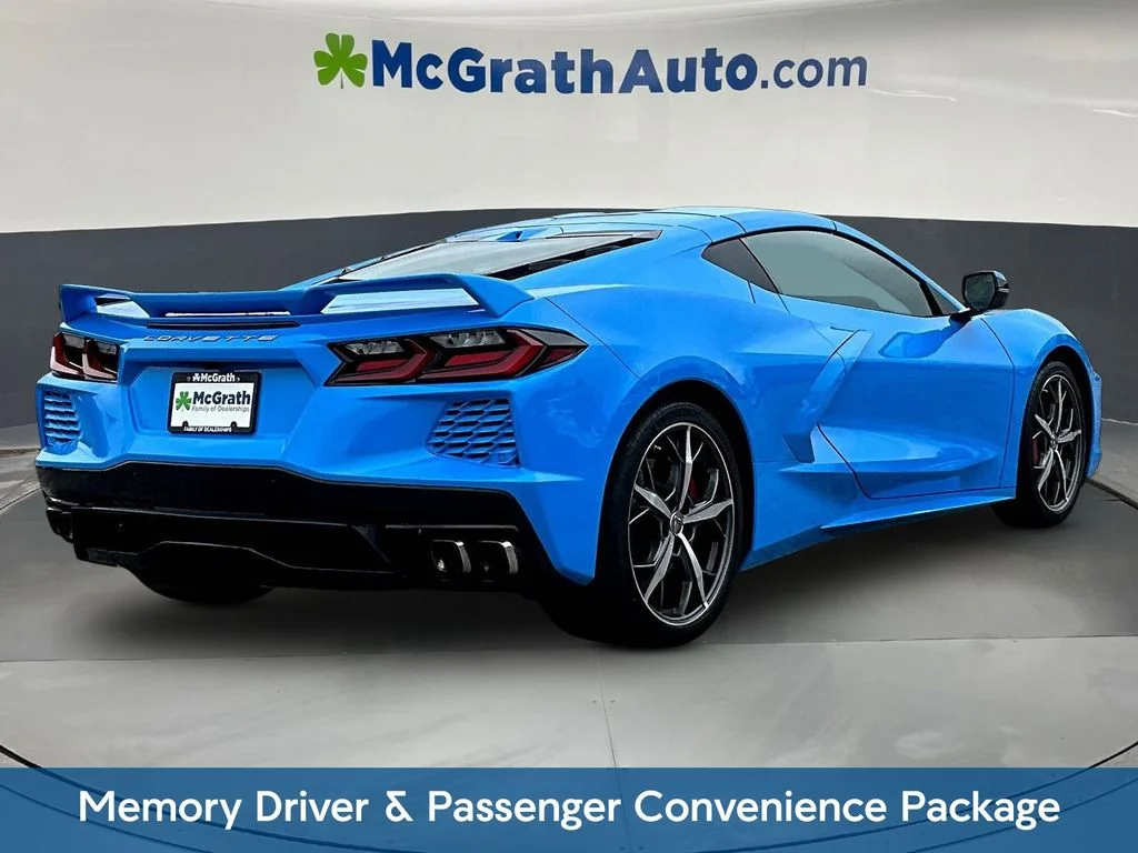Used 2021 Blue Chevrolet Stingray image 8