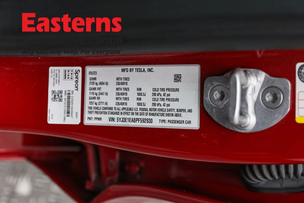 Used 2023 Red Tesla Base image 30