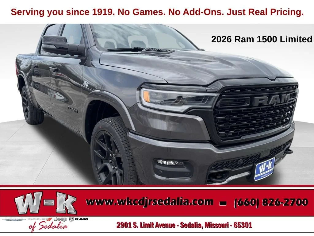 New 2026 Gray Ram Limited image 1