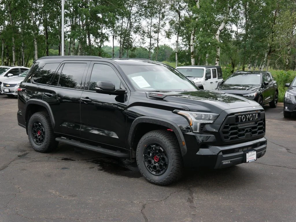 Certified 2024 Toyota Sequoia TRD Pro with VIN 7SVAAABAXRX047401 for sale in Minneapolis, Minnesota