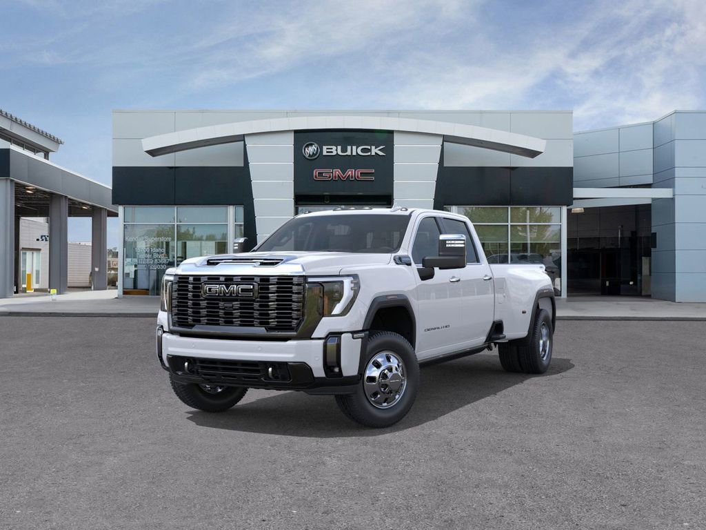 New 2026 Glacier White Tricoat GMC Denali Ultimate DRW image 8