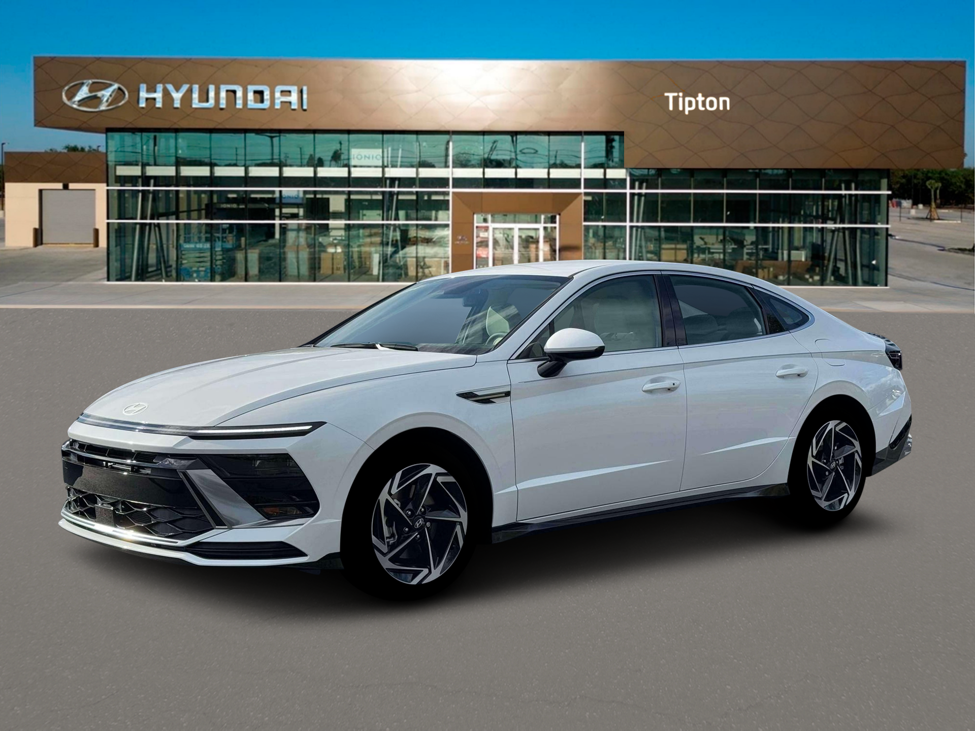 New 2026 White Hyundai SEL Sport image 2