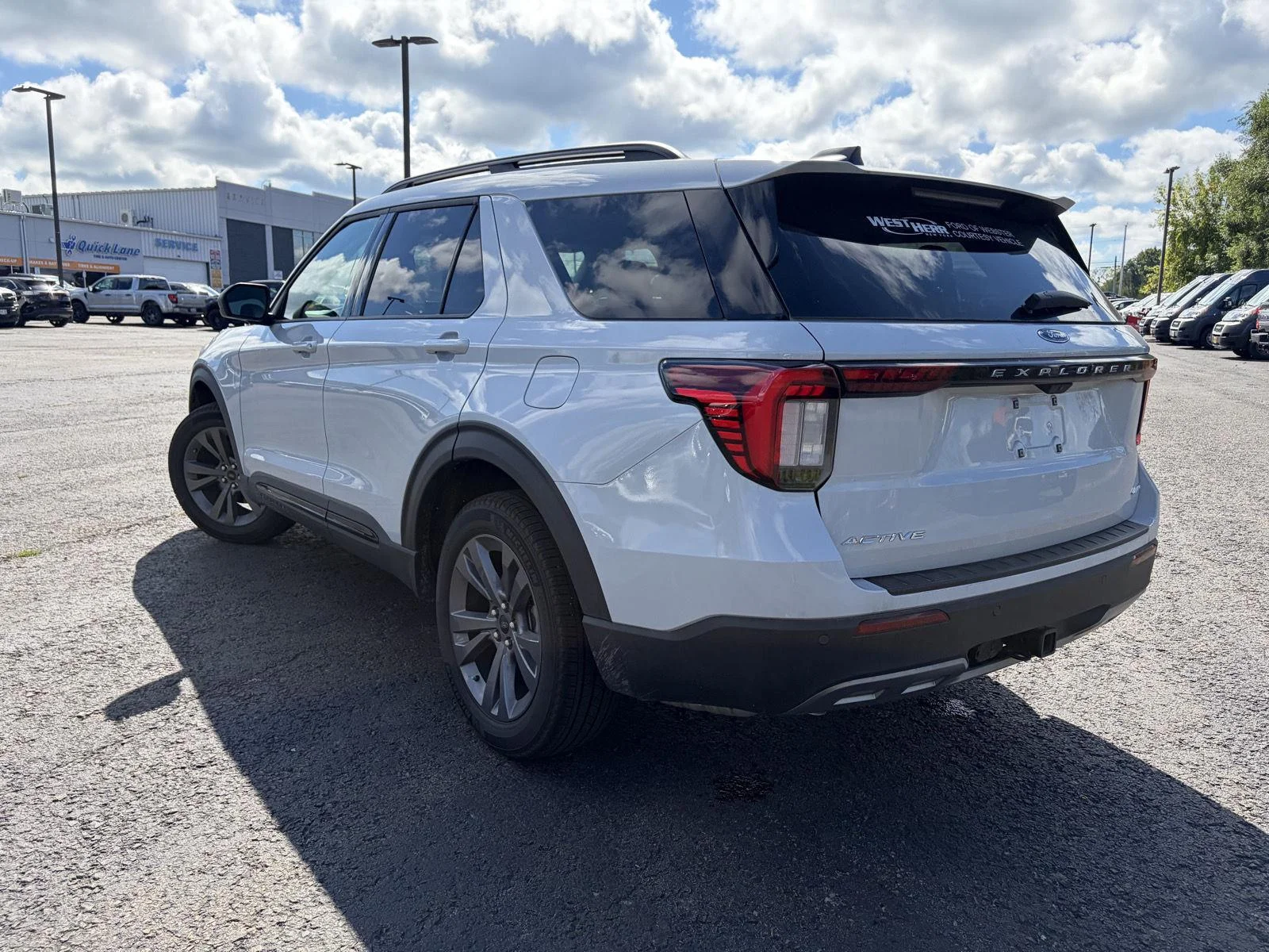 New 2026 Space White Metallic Ford Active image 3