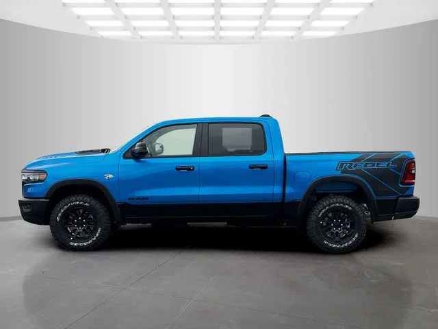 New 2026 Hydro Blue Pearl-Coat Exterior Paint RAM REBEL image 4