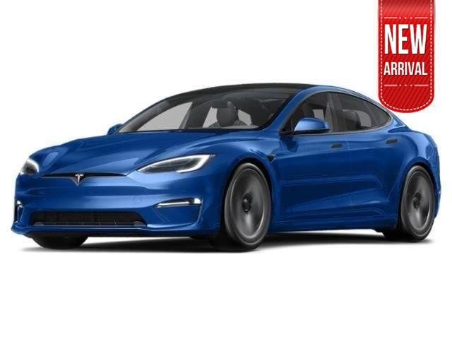 Used 2021 Midnight Silver Metallic Tesla Long Range image 1