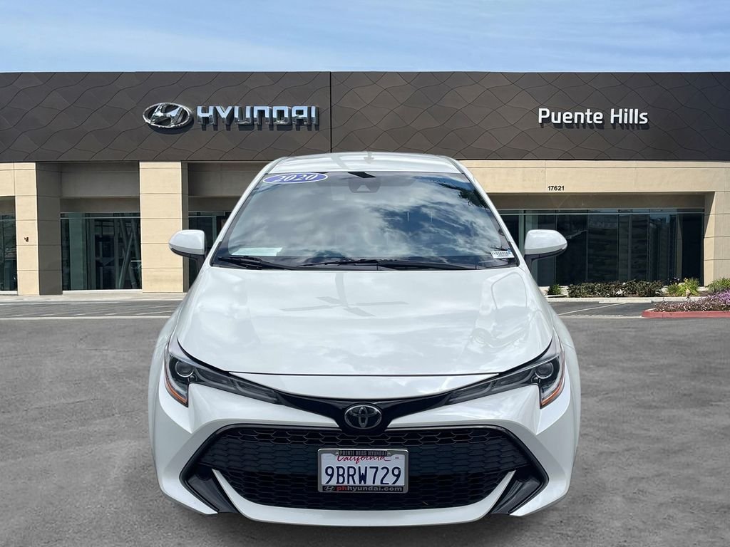 Used 2020 White Toyota SE image 2